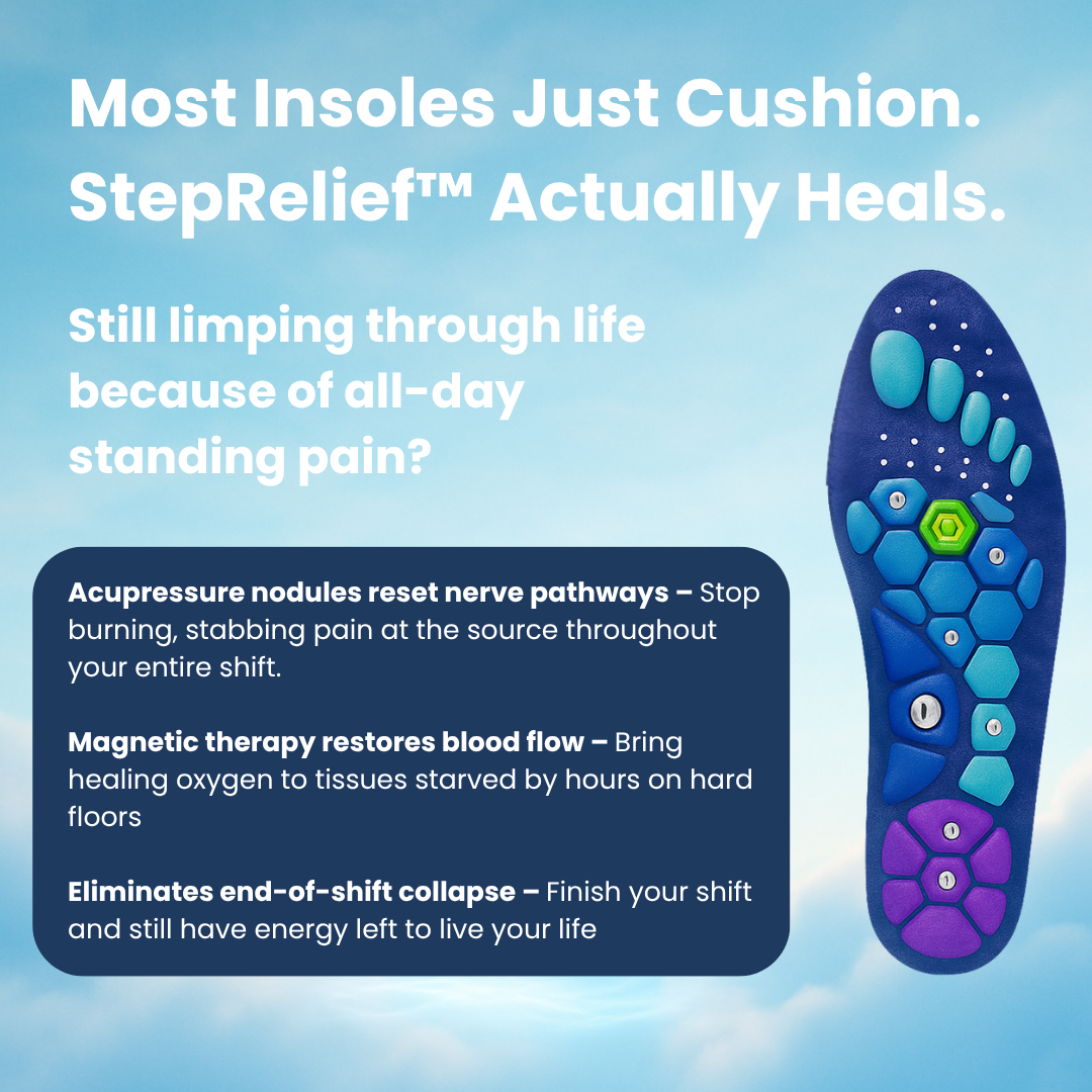Give Your Feet Relief That Actually Lasts With StepRelief™