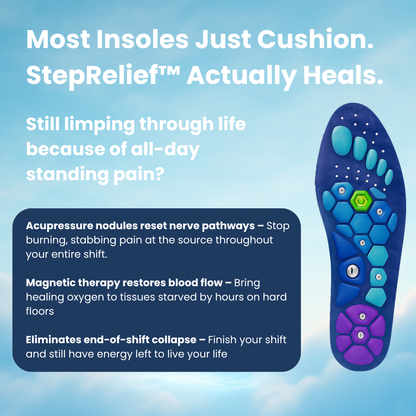 Give Your Feet Relief That Actually Lasts With StepRelief™